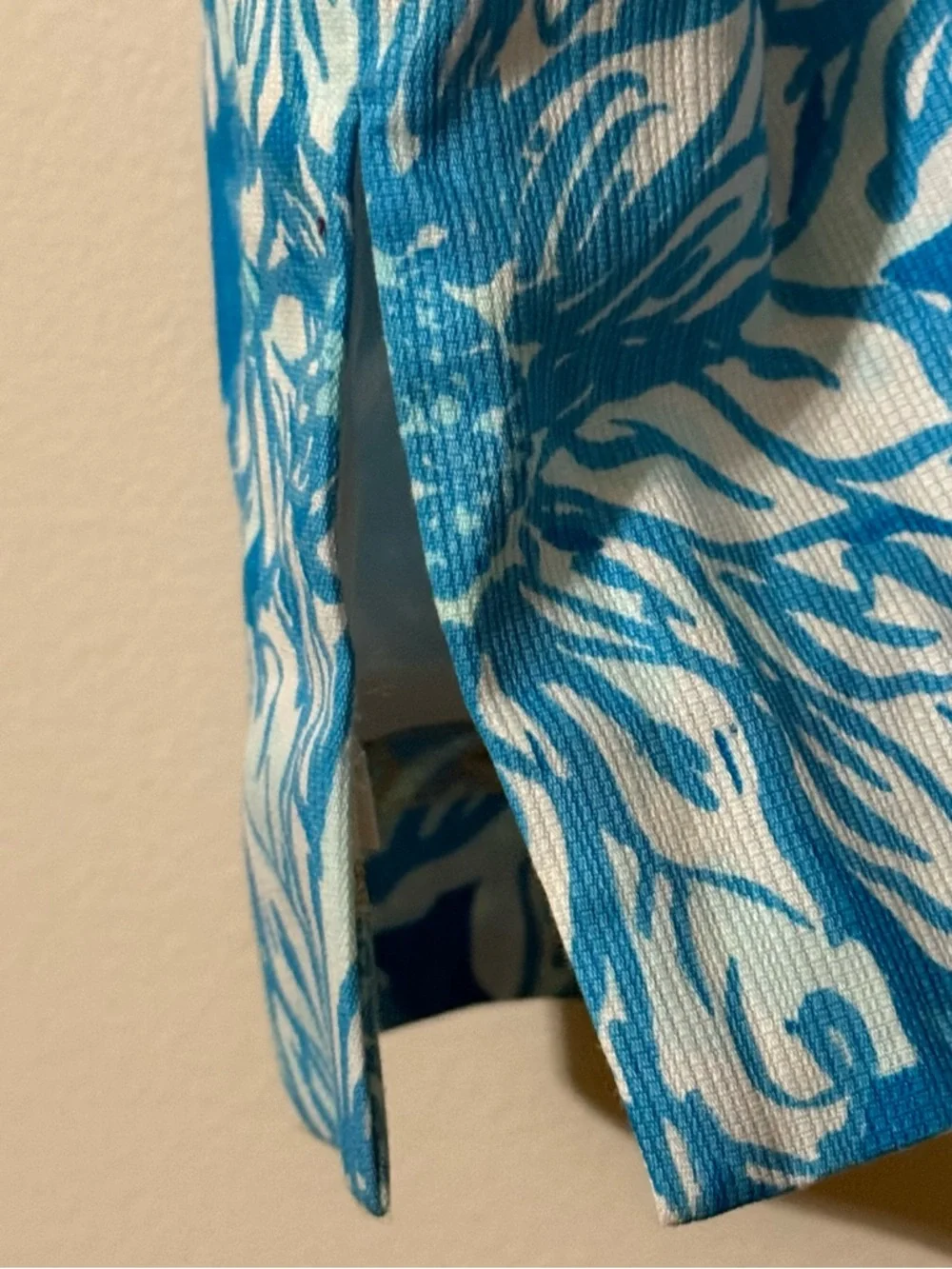 Lilly Pulitzer Women's Mirabelle Shift Dress Lined Ariel Blue floral Size 10 - Picture 6 of 9